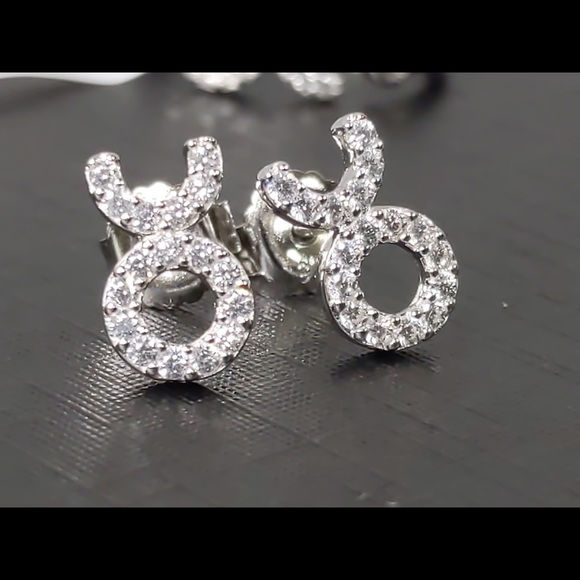 👯♀️Host Pick⚡️Silver Taurus Symbol Earring & Ring Set - Picture 14 of 16